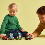 Imagine LEGO DISNEY TREN ANIVERSAR SI MASINA RC DIN TOY STORY 43264