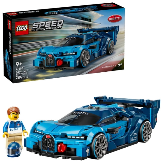 Imagine LEGO SPEED CHAMPIONS HIPERMASINA SPORT BUGATTI VISION GT 77253