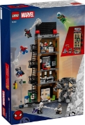 Imagine LEGO MARVEL OMUL PAIANJEN VS MYSTERIO DAILY BUGLE 76342