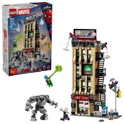 Imagine LEGO MARVEL OMUL PAIANJEN VS MYSTERIO DAILY BUGLE 76342