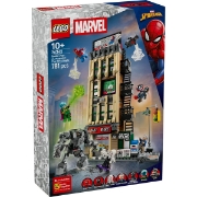 Imagine LEGO MARVEL OMUL PAIANJEN VS MYSTERIO DAILY BUGLE 76342