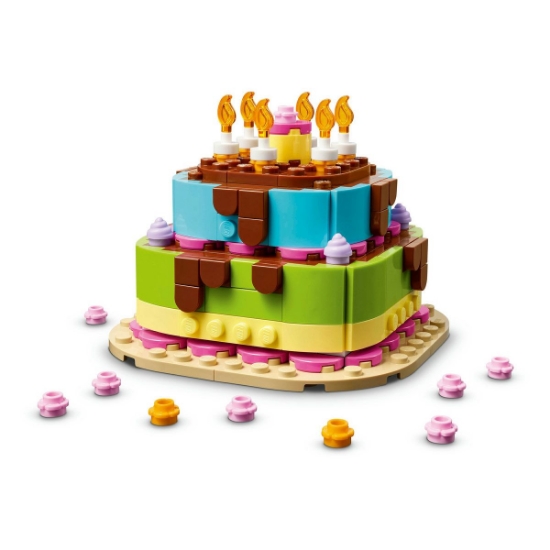 Imagine LEGO TORT PENTRU PETRECEREA DE ZI DE NASTERE 40815