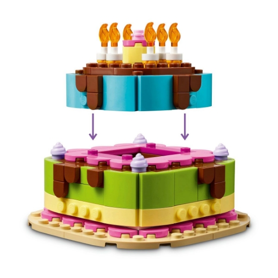 Imagine LEGO TORT PENTRU PETRECEREA DE ZI DE NASTERE 40815