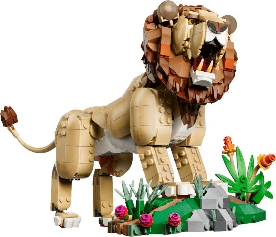 Imagine LEGO CREATOR ANIMALE SALBATICE LEU MAIESTUOS 31386