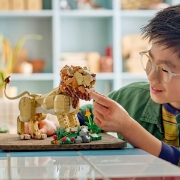 Imagine LEGO CREATOR ANIMALE SALBATICE LEU MAIESTUOS 31386