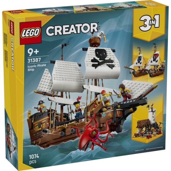 Imagine LEGO CREATOR CORABIE DE PIRATI EMBLEMATICA 31387