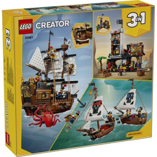 Imagine LEGO CREATOR CORABIE DE PIRATI EMBLEMATICA 31387