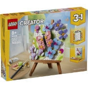 Imagine LEGO CREATOR TABLOU DECORATIV CU ARTA FLORALA 31390