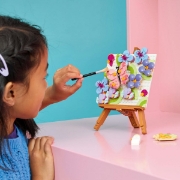 Imagine LEGO CREATOR TABLOU DECORATIV CU ARTA FLORALA 31390