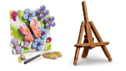 Imagine LEGO CREATOR TABLOU DECORATIV CU ARTA FLORALA 31390