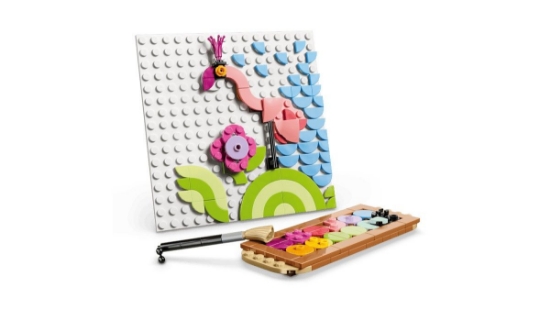 Imagine LEGO CREATOR TABLOU DECORATIV CU ARTA FLORALA 31390
