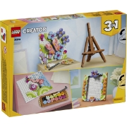 Imagine LEGO CREATOR TABLOU DECORATIV CU ARTA FLORALA 31390