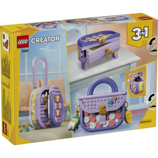 Imagine LEGO CREATOR GEANTA ARTISTICA SI MODERNA CU DEPOZITARE 31391