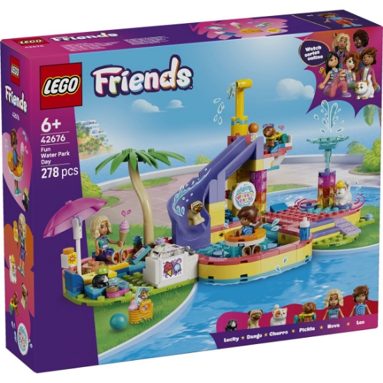 Imagine LEGO FRIENDS O ZI DISTRACTIVA IN PARCUL ACVATIC 42676