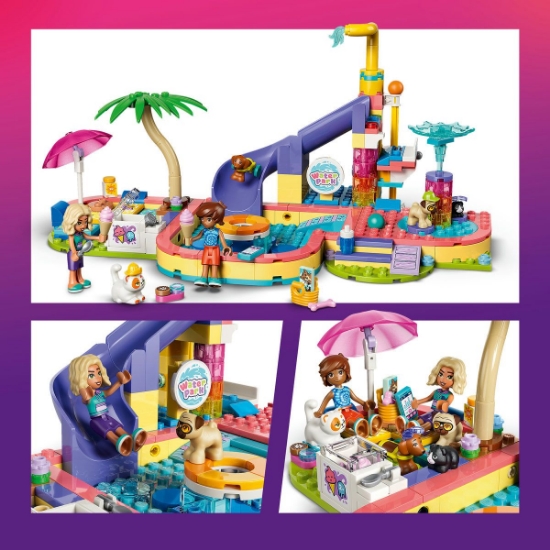 Imagine LEGO FRIENDS O ZI DISTRACTIVA IN PARCUL ACVATIC 42676