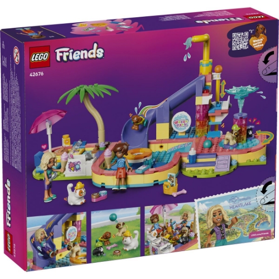 Imagine LEGO FRIENDS O ZI DISTRACTIVA IN PARCUL ACVATIC 42676