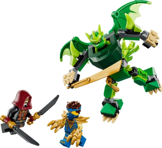 Imagine LEGO NINJAGO PACHET DE LUPTA CU ROBOTUL DRAGON AL LUI LLOYD 71862