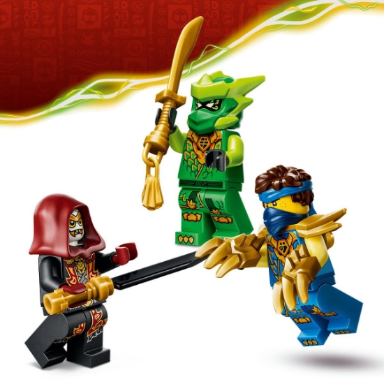 Imagine LEGO NINJAGO PACHET DE LUPTA CU ROBOTUL DRAGON AL LUI LLOYD 71862