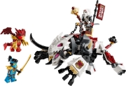 Imagine LEGO NINJAGO ZILVAR SI MONSTRUL DRAGON GRIMTAK 71863