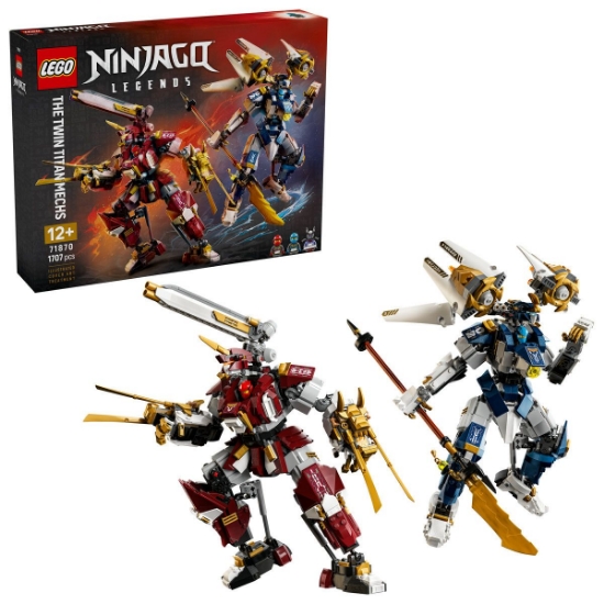 Imagine LEGO NINJAGO ROBOTII TITAN GEMENI 71870