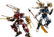 Imagine LEGO NINJAGO ROBOTII TITAN GEMENI 71870