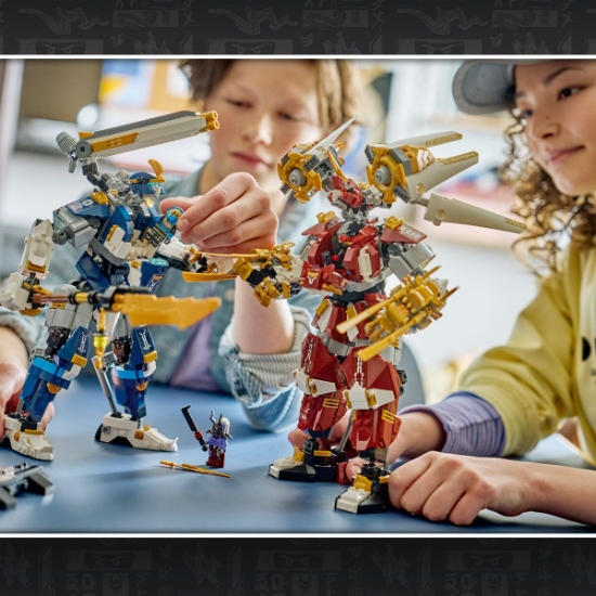 Imagine LEGO NINJAGO ROBOTII TITAN GEMENI 71870
