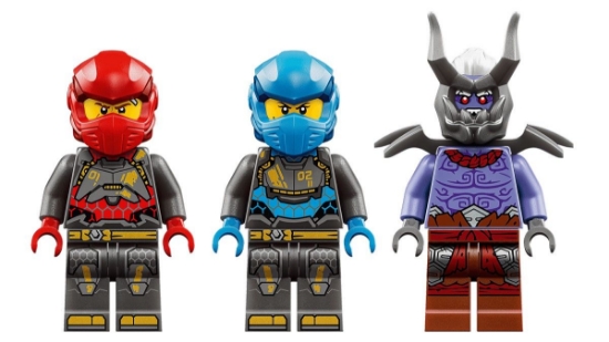 Imagine LEGO NINJAGO ROBOTII TITAN GEMENI 71870
