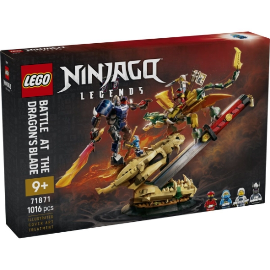 Imagine LEGO NINJAGO BATALIA DE LA SABIA DRAGONULUI 71871