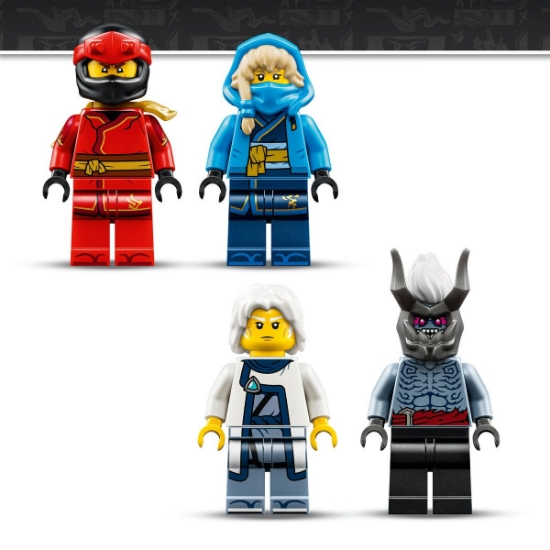 Imagine LEGO NINJAGO BATALIA DE LA SABIA DRAGONULUI 71871