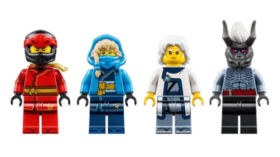 Imagine LEGO NINJAGO BATALIA DE LA SABIA DRAGONULUI 71871