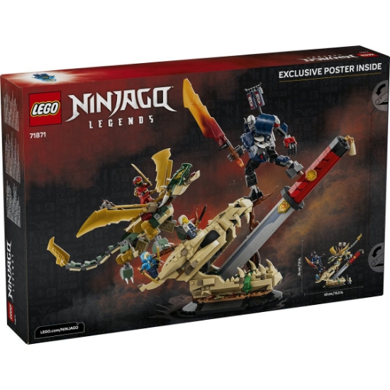 Imagine LEGO NINJAGO BATALIA DE LA SABIA DRAGONULUI 71871