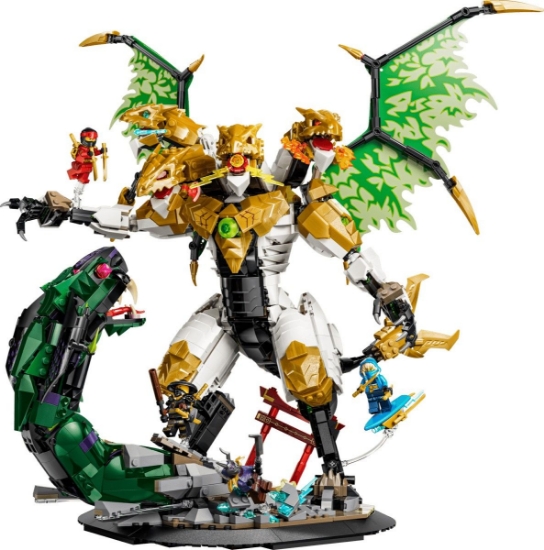 Imagine LEGO NINJAGO IMPRESIONANTA BATALIE A DRAGONULUI 71872