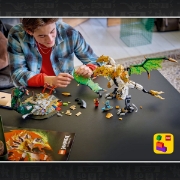 Imagine LEGO NINJAGO IMPRESIONANTA BATALIE A DRAGONULUI 71872