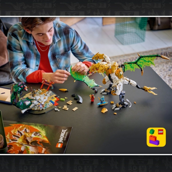 Imagine LEGO NINJAGO IMPRESIONANTA BATALIE A DRAGONULUI 71872