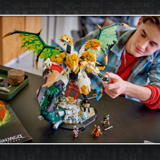 Imagine LEGO NINJAGO IMPRESIONANTA BATALIE A DRAGONULUI 71872
