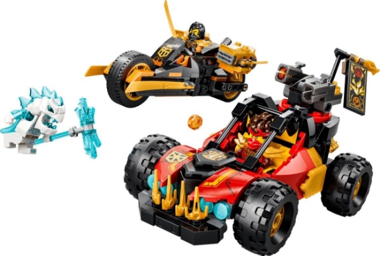 Imagine LEGO NINJAGO VEHICULELE TRANSFORMABILE ALE LUI KAI SI COLE 71864