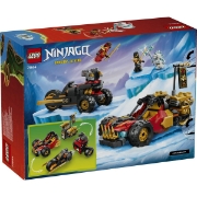Imagine LEGO NINJAGO VEHICULELE TRANSFORMABILE ALE LUI KAI SI COLE 71864