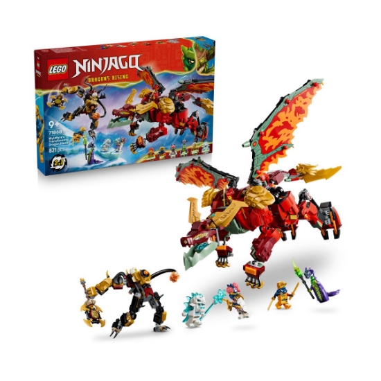 Imagine LEGO NINJAGO ROBOTUL DRAGON TRANSFORMATOR AL LUI WYLDFYRE 71868