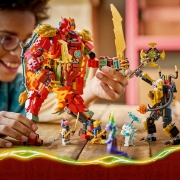 Imagine LEGO NINJAGO ROBOTUL DRAGON TRANSFORMATOR AL LUI WYLDFYRE 71868