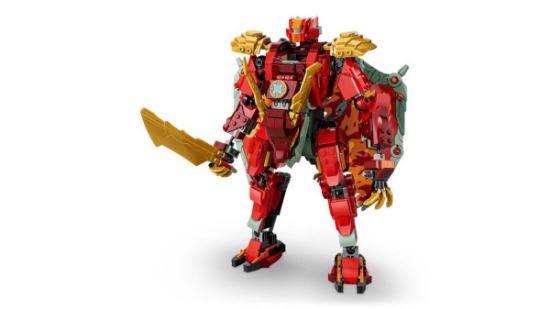 Imagine LEGO NINJAGO ROBOTUL DRAGON TRANSFORMATOR AL LUI WYLDFYRE 71868