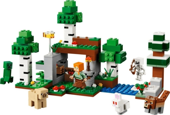 Imagine LEGO MINECRAFT PRIMA AVENTURA PE TIMP DE NOAPTE 21593