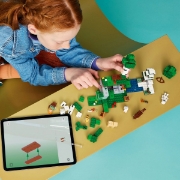 Imagine LEGO MINECRAFT PRIMA AVENTURA PE TIMP DE NOAPTE 21593