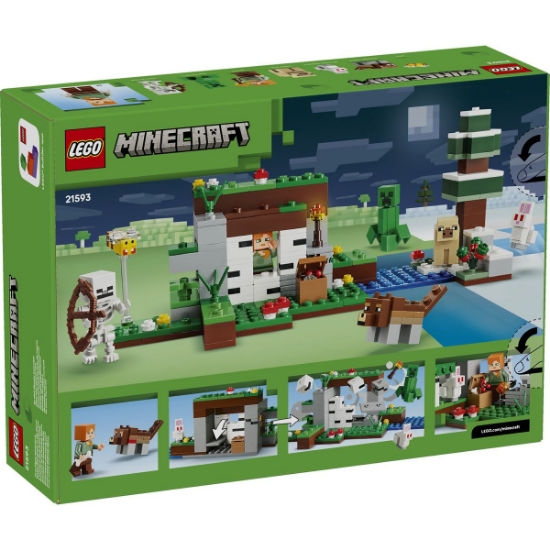 Imagine LEGO MINECRAFT PRIMA AVENTURA PE TIMP DE NOAPTE 21593