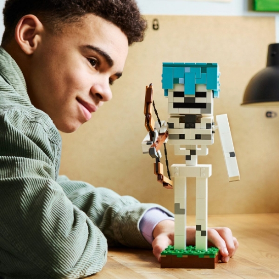 Imagine LEGO MINECRAFT SCHELETUL 21594