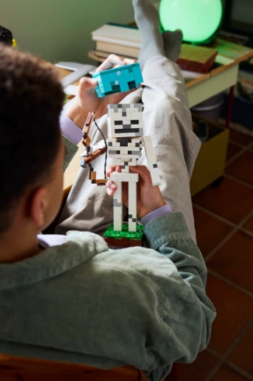 Imagine LEGO MINECRAFT SCHELETUL 21594