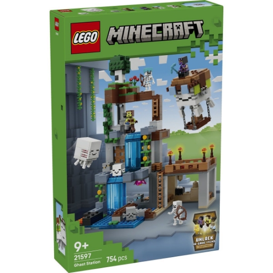 Imagine LEGO MINECRAFT STATIE DE MOBI GHAST 21597