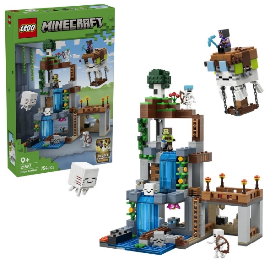 Imagine LEGO MINECRAFT STATIE DE MOBI GHAST 21597