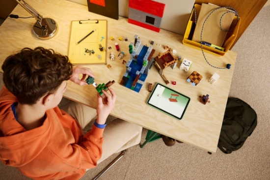 Imagine LEGO MINECRAFT STATIE DE MOBI GHAST 21597