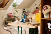 Imagine LEGO MINECRAFT STATIE DE MOBI GHAST 21597
