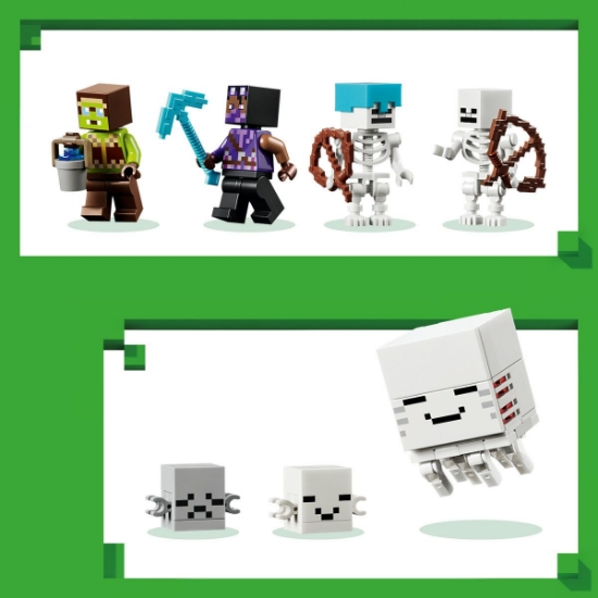 Imagine LEGO MINECRAFT STATIE DE MOBI GHAST 21597
